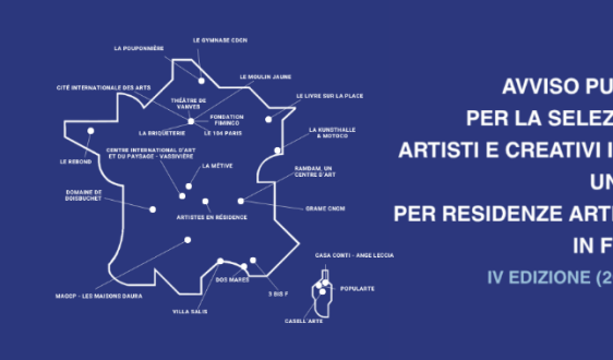 Appel à candidature Nouveau Grand Tour >>>https://iicparigi.esteri.it/fr/news/dall_istituto/2026/06/appel-a-candidatures-pour-la-selection-dartistes-et-de-creatifs-italiens-de-moins-de-30-ans-pour-des-residences-artistiques-en-france-ive-edition-2026-2027/